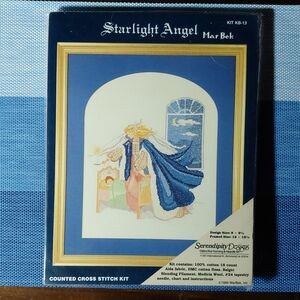Starlight Angel Counted Cross Stitch Kit
